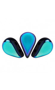 Les perles par Puca® Amos beads Jet ab 23980/28701